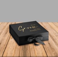 Geschenk Box Hochzeit Bräutigam Groom Geschenkbox Frankfurt am Main - Kalbach Vorschau