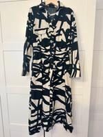 Maxikleid Kleid Zara Schwarz Weiß M Baumwolle Köln - Porz Vorschau