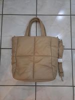 Handtasche, Stepp-Einkaufstasche, beige Baden-Württemberg - Aalen Vorschau