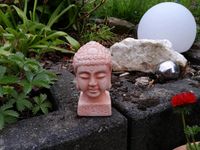 Kleiner Buddhakopf Terrakotta 14 cm hoch Westerwaldkreis - Müschenbach Vorschau