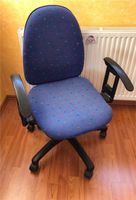 Bürostuhl Blau höhenverstellbar office chair Stuhl Drehstuhl Hessen - Riedstadt Vorschau