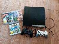 Playstation 3 (mit 2 Controllern und 3 Spielen) Niedersachsen - Burgdorf Vorschau