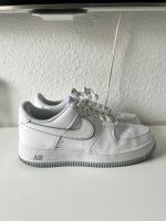 Nike Air Force 1 Retro gr 40 Herren Weiß grau grey Schuhe Sneaker Essen - Schonnebeck Vorschau
