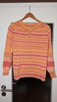 Vintage Unikat Pullover orange rot Strickpullover Pulli Streifen Dresden - Gorbitz-Ost Vorschau