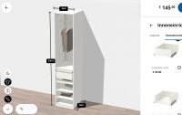 Pax Kleiderschrank Schrank Ikea weiß 236*58*50cm Hamburg-Nord - Hamburg Uhlenhorst Vorschau