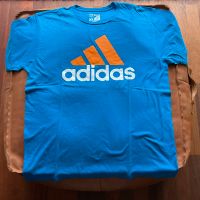 Adidas T Shirt, Gr. XL, mittel blau, orange Essen - Bredeney Vorschau