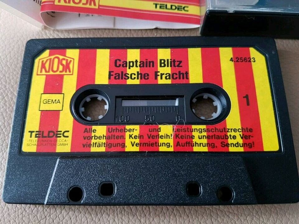 Kassette Captain Blitz 3 Falsche Fracht 1983 Hörspiel in Edemissen