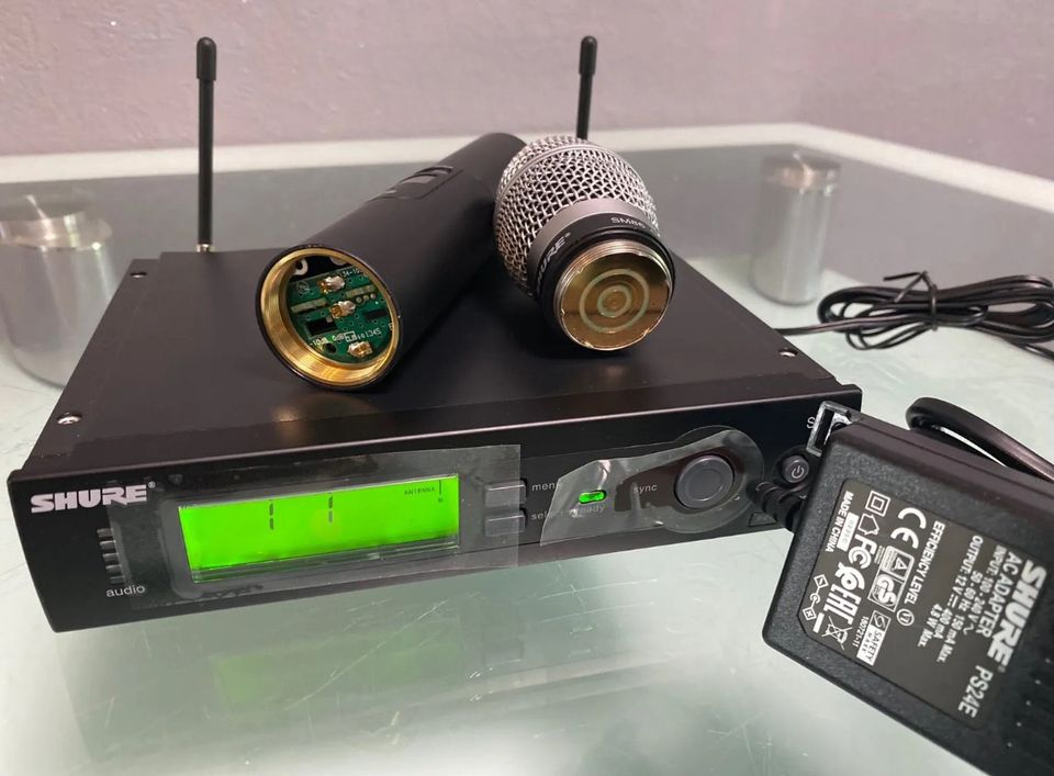 Shure SLX4 & SLX2 mit SM86 Profikapsel Freq:702-726MHz(P4)Zubehör in Berlin