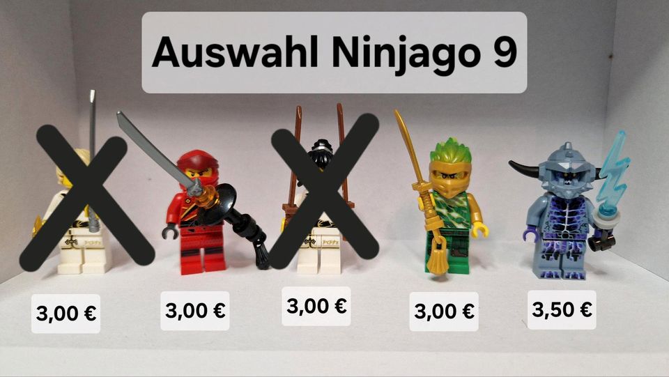 Lego-Figuren Ninjago zur Auswahl Teil 1 in Essen
