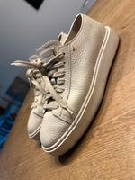 Santoni Klassiker weiß Leder Sneaker Gr.39 TOP Nordrhein-Westfalen - Bottrop Vorschau