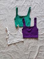 Zara xs s 36 34 top Bustier Lila grün h&m shirt Baden-Württemberg - Ulm Vorschau