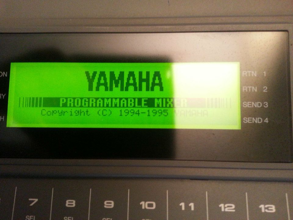 Mischpult, Yamaha Programmable Mixer 01 in Bad Königshofen