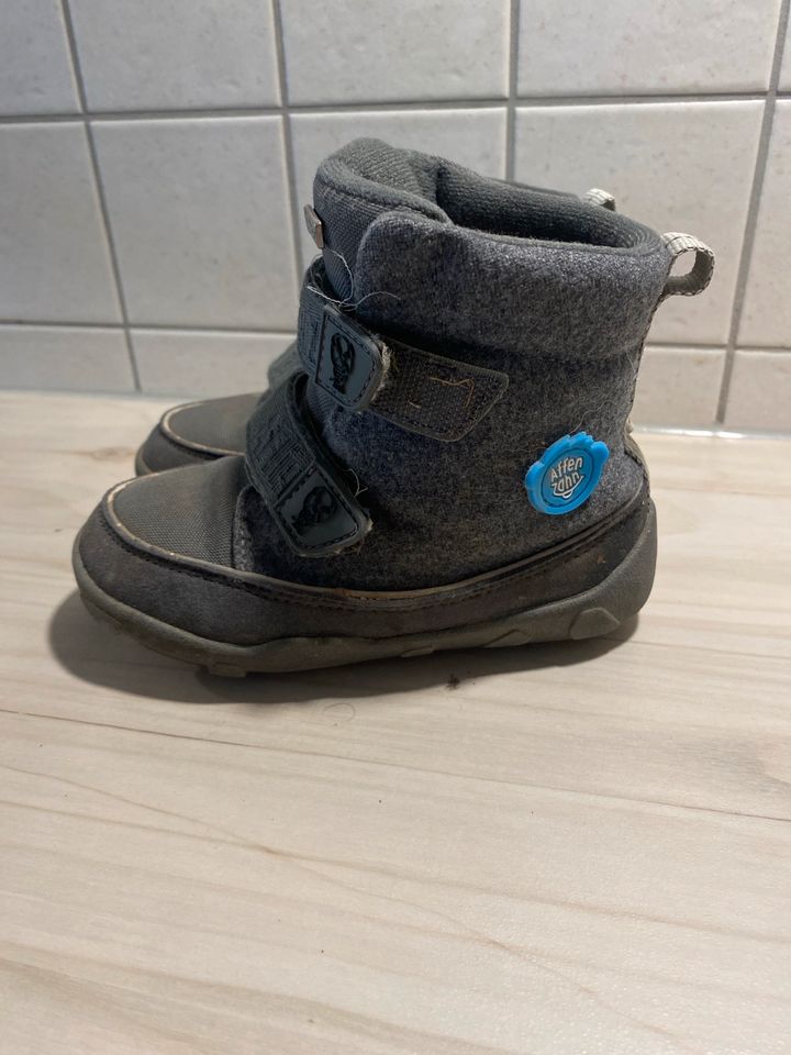 Affenzahn Winterschuhe 25 Midboot Wolle Confy Dog Wasserdicht in Aach