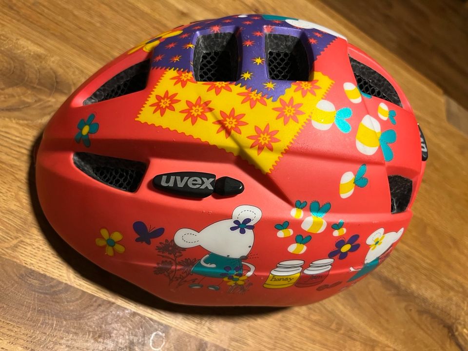 Uvex Kinder Fahrradhelm Helm Fahrrad Kid 2 46-52cm Coral Mouse in Celle