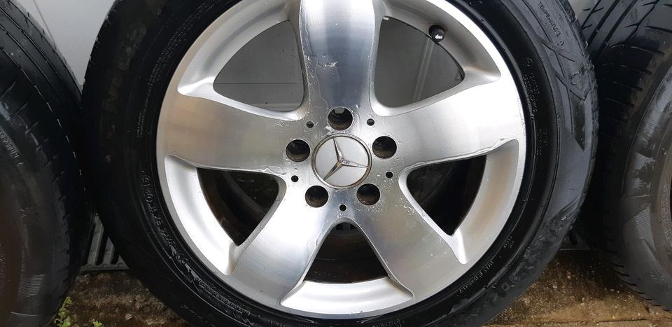 Kompletträder 225/60R16 Räder Reifen Mercedes W210 E-Klasse in Blieskastel