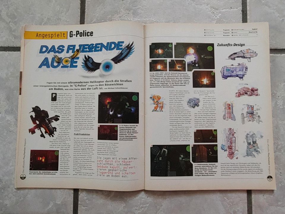 Das Offizielle Playstation Magazin 8/97 in Schloß Holte-Stukenbrock