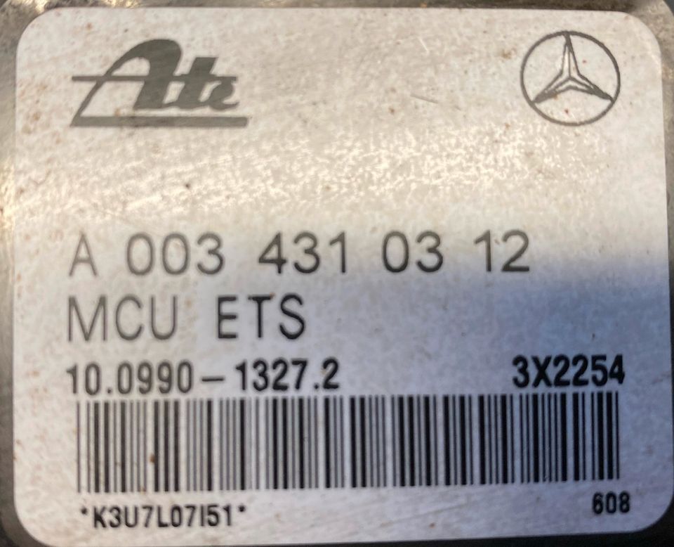 ABS Hydraulikblock Mercedes Benz W202 und andere in Homberg