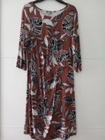 Kleid, Gr. 44, 3/4-Ärmel, braun gemustert (Blätterdruck), NEU!!! Berlin - Pankow Vorschau