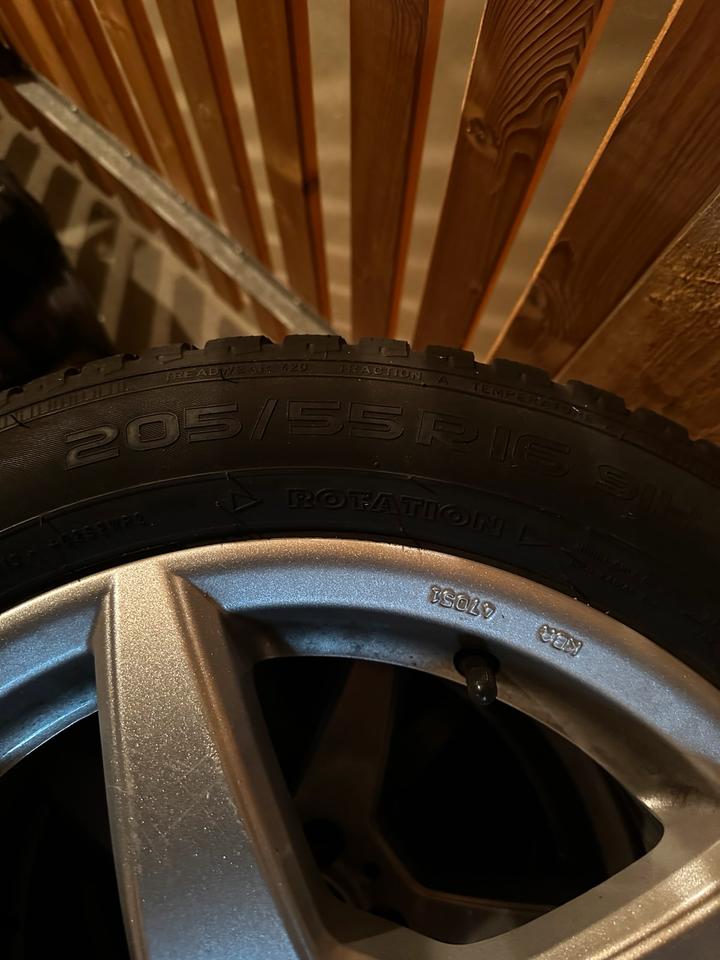 Winterräder 4x 16“ 205 55 R16 5x112 66,6 Mercedes Reifen Felgen in Trittau