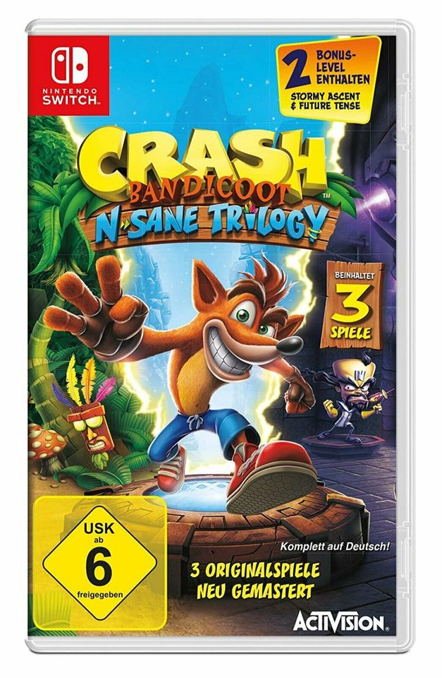 Crash Bandicoot N.Sane Trilogy - [Nintendo Switch] NEU & OVP in Warendorf