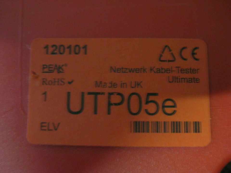 PEAK Netzwerk Kabel-Tester-Set Atlas IT Ultimate UTP 05E in Gechingen