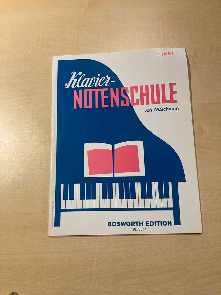Klavier-Notenschule Heft 1 J. W. Schaum Bosworth Edition BE 3574 in Pirmasens