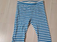 Baby Gap Leggings, blau-weiß gestreift Hessen - Langgöns Vorschau