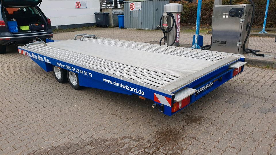 Tijhof Autotransporter TA30 ANN Sport Aluminium Anhänger Kippbar in Koblenz