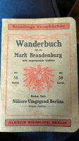 Wanderbuch Landkarten Mark Brandenburg 1910 Thüringen - Erfurt Vorschau