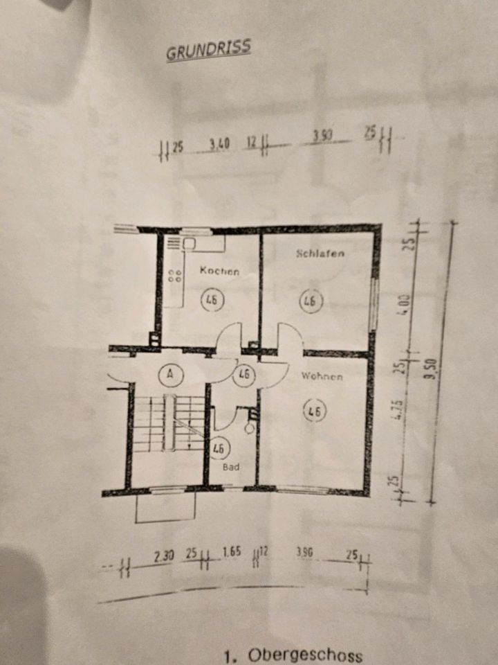 55qm Wohnung in 47259 Duisburg 1. OG in Duisburg