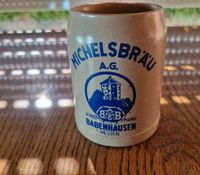 Michelsbräu A.G. Babenhausen Hessen Bierkrug Krug Rarität Nordrhein-Westfalen - Ibbenbüren Vorschau