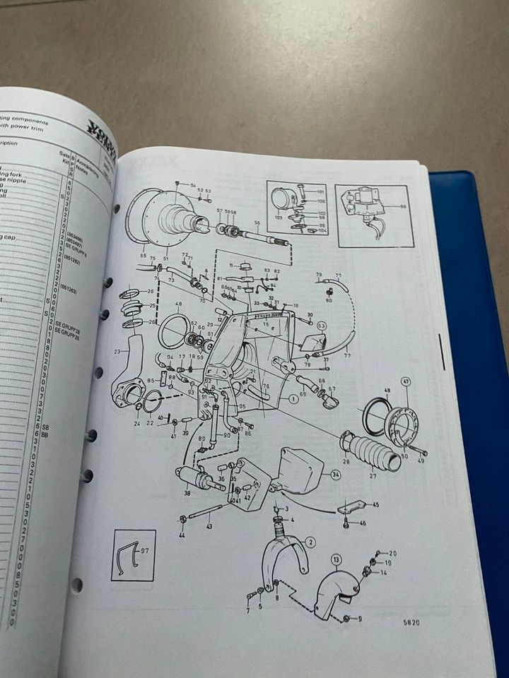 Volvo Penta Handbuch Volvo Penta original Teile Katalog in Herdecke