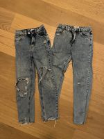 Mom Jeans High Waste Hose Used Look, modern Teenager Kleiderpaket Bayern - Nußdorf Vorschau