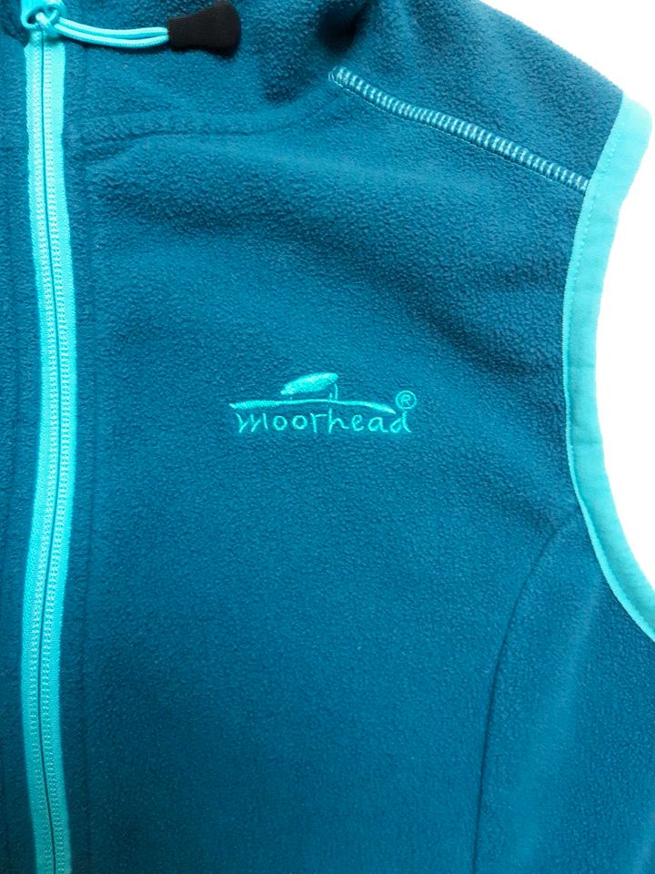 Moorhead Fleece Weste Petrol Gr. 38 in Breckerfeld