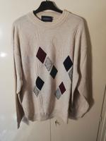 Gilberto Herren Pullover Gr  3XL ( XXXL ) beige mit  Rautenmuster Hessen - Maintal Vorschau