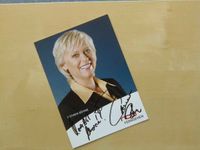 Sexy Cathrin Böhme rbb Autogramm Karte original signiert Hochglnz Berlin - Steglitz Vorschau