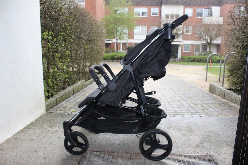 Twistshake Zwillingswagen Geschwisterwagen Buggy + viel Zubehör in Hamburg