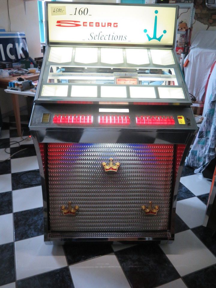 Musikbox Jukebox Seeburg Rock-Ola Wurlitzer Ami 160 Wahlen in Horgenzell