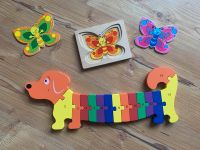 Steckpuzzle Puzzle Kinder Zahlen Schmetterling Brandenburg - Pritzwalk Vorschau