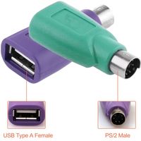 USB-Buchse auf PS2-Stecker Konverter Adapter für USB-Maus -Tastat Kreis Pinneberg - Tangstedt Vorschau