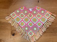 Mädchen Poncho pink neon bunt 104 110 116 Bayern - Alteglofsheim Vorschau