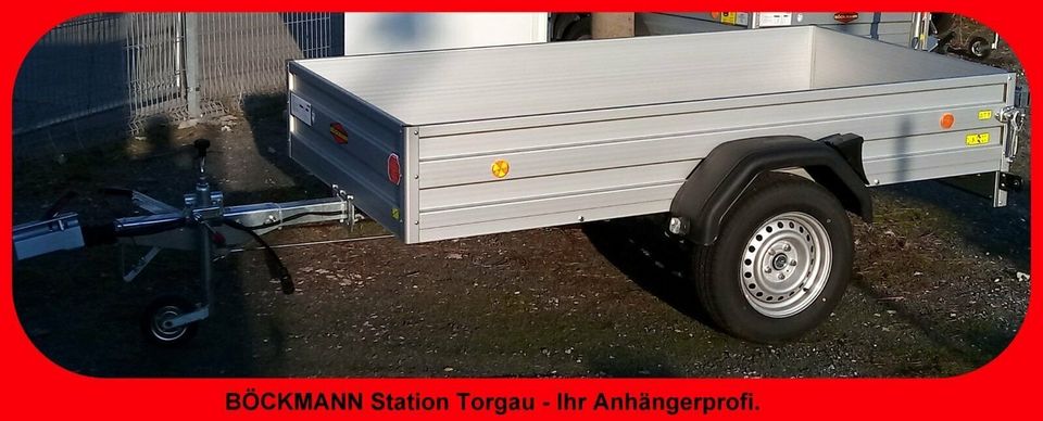 PKW-Anhänger mieten - 2,51 x 1,30 x 0,35 m - 750 kg ☎ Nr. 82 in Torgau