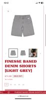99Based light grey denim shorts size 30 tausch gegen size 32 Hessen - Biblis Vorschau