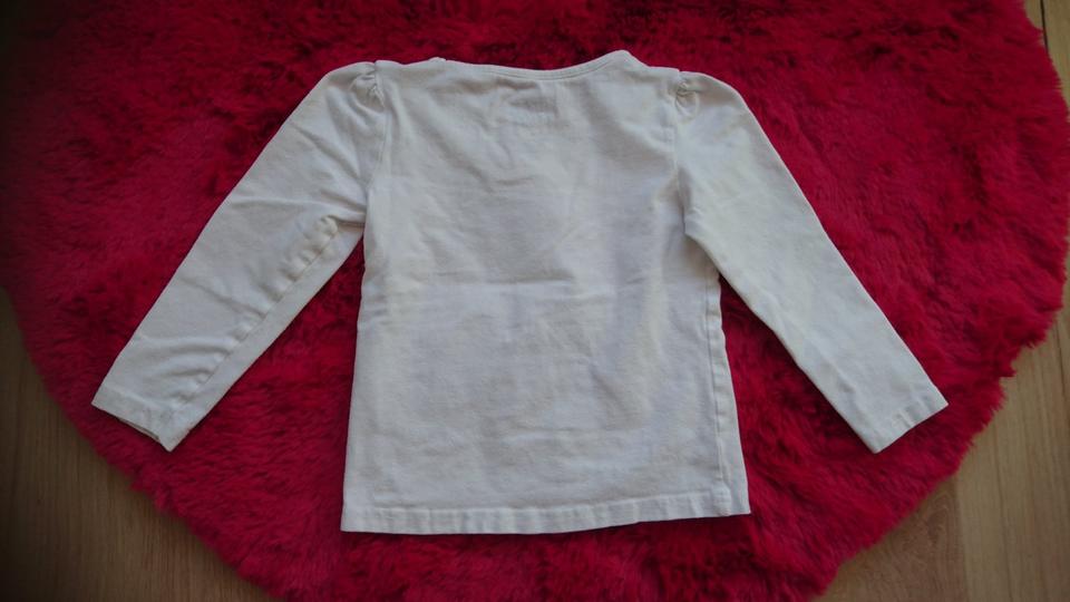 Langarmshirt weiß grau blau Hello Kitty Mädchen Gr. 110/116 in Rühen