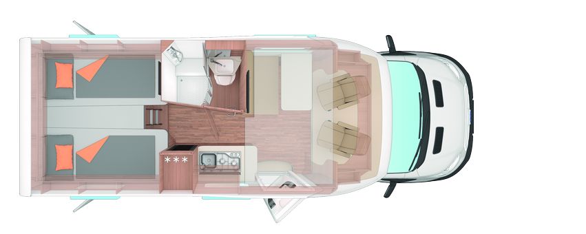 Weinsberg CaraSuite 650 MEG Ford Modell 2024 in Dörfles-Esbach