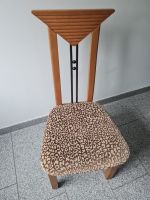 6 Stühle massiv Holz mit Tiger Print bezogen pro Stuhl 25 Euro Baden-Württemberg - Wolpertswende Vorschau