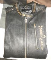 Ed Hardy Leder Jacke Herren xxl / Hammer style!!!! Nordrhein-Westfalen - Gelsenkirchen Vorschau