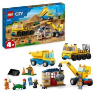 Lego City 60391 Baufahrzeuge Kran mit Abrissbirne Thüringen - Pössneck Vorschau