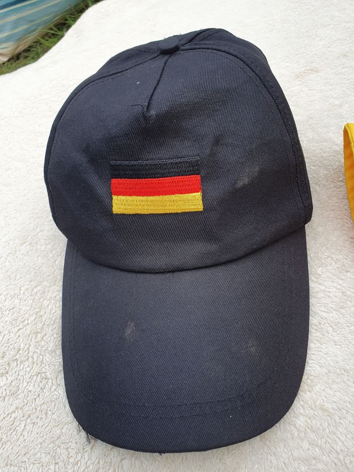 Basecap Mütze Deutschland Flagge Fußball Fanmütze in Halle