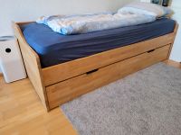 Massivholz Gästebett Lea Kernbuche ausziehbar Jugendbett 90x200 Nordrhein-Westfalen - Warendorf Vorschau